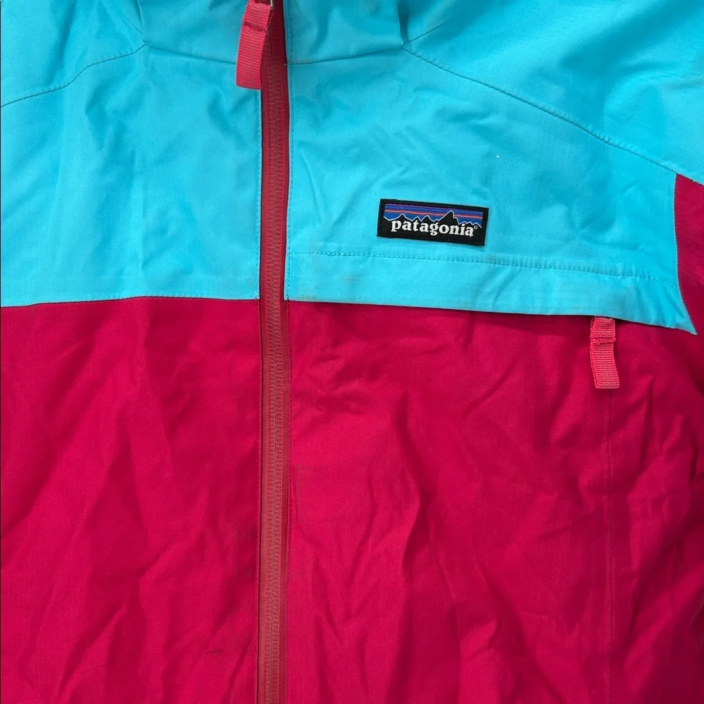 Patagonia Teal  Jacket Girls' Insulated Snowbelle Jacket
Size Medium - Picture 4 of 13